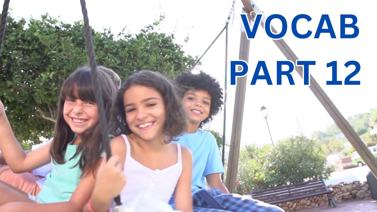 Vocabulary Builder Part 12 Video sheet, Google Forms, Canvas & more V2
