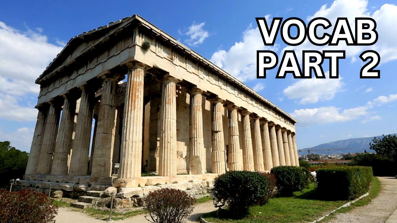 "Vocabulary Builder Part 2" Video sheet, Google Forms, Canvas & more V2