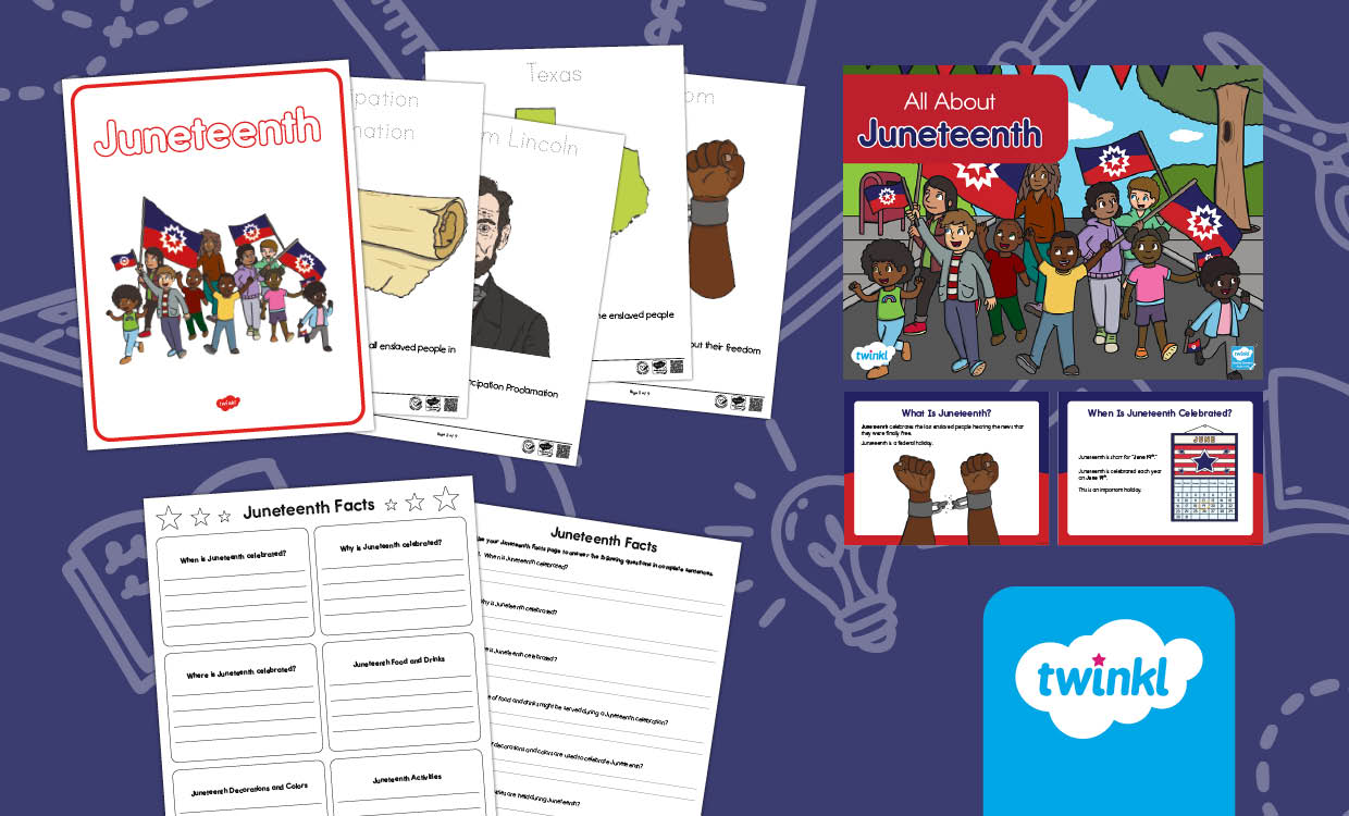 Juneteenth Lesson for K-2nd Grade