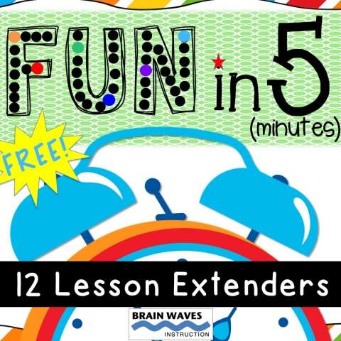 Fun in 5 (minutes) - Lesson Extenders